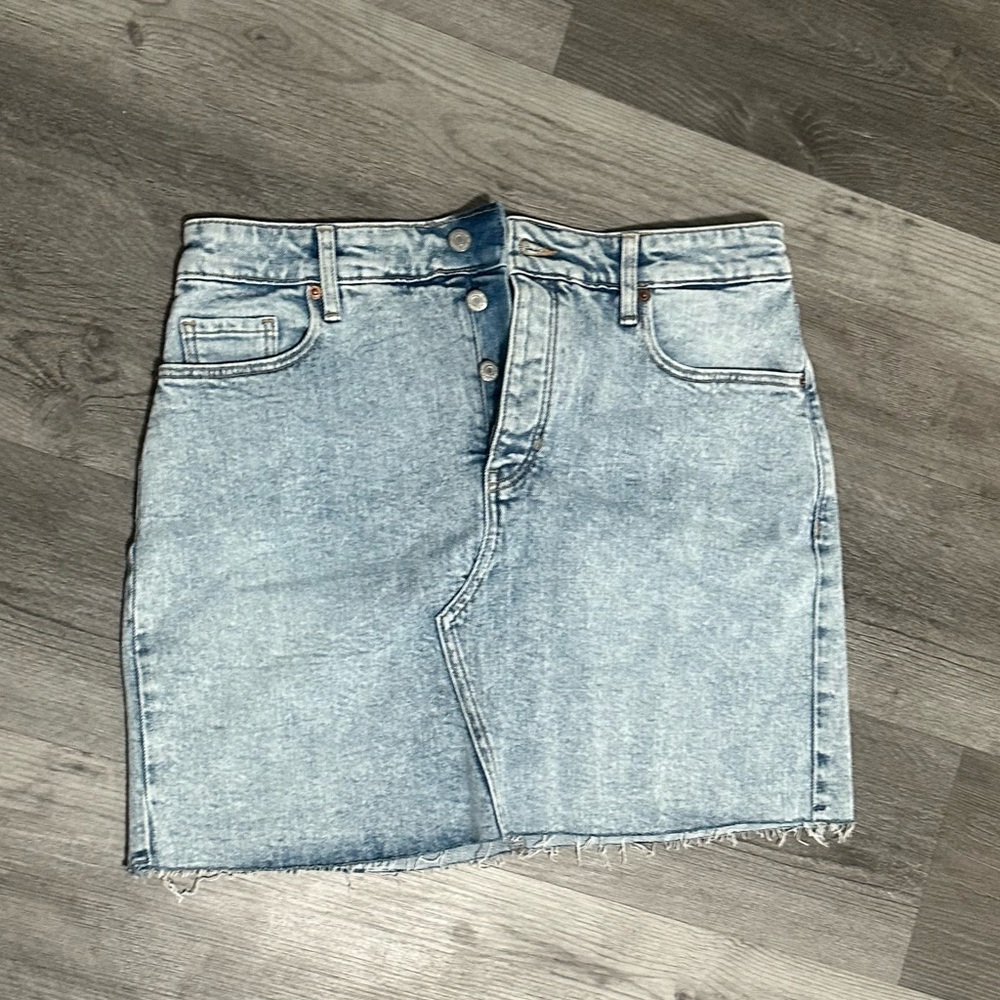 Old Navy high rise light blue skirt